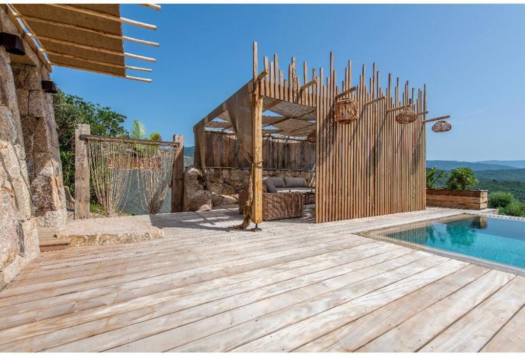 Nouveaute! Magnifique Villa A 2 Minutes Des Plus Belles Plages De La Rive Sud Porticcio  Bagian luar foto